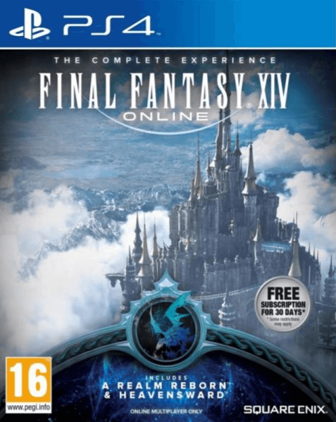 Final Fantasy XIV Online Complete Experience box art for Playstation 4